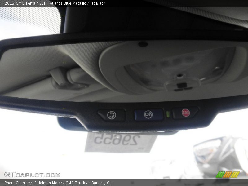 Atlantis Blue Metallic / Jet Black 2013 GMC Terrain SLT