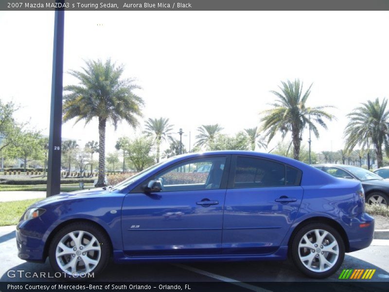  2007 MAZDA3 s Touring Sedan Aurora Blue Mica