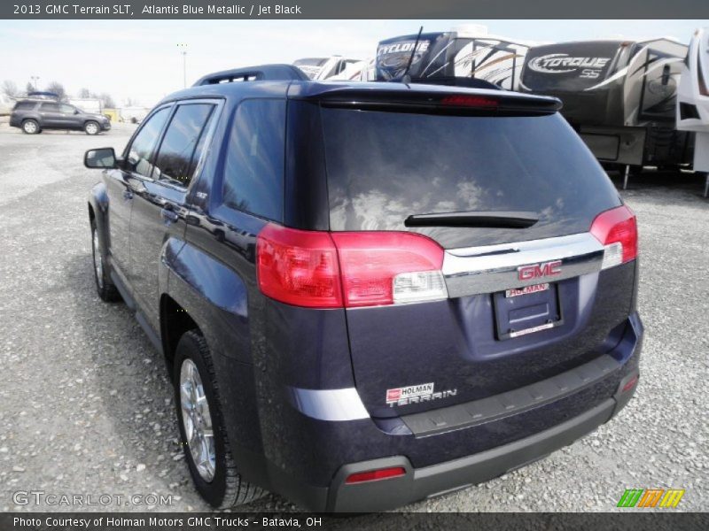 Atlantis Blue Metallic / Jet Black 2013 GMC Terrain SLT
