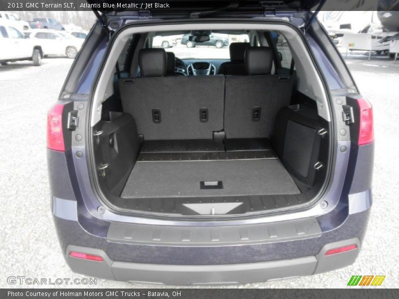 Atlantis Blue Metallic / Jet Black 2013 GMC Terrain SLT