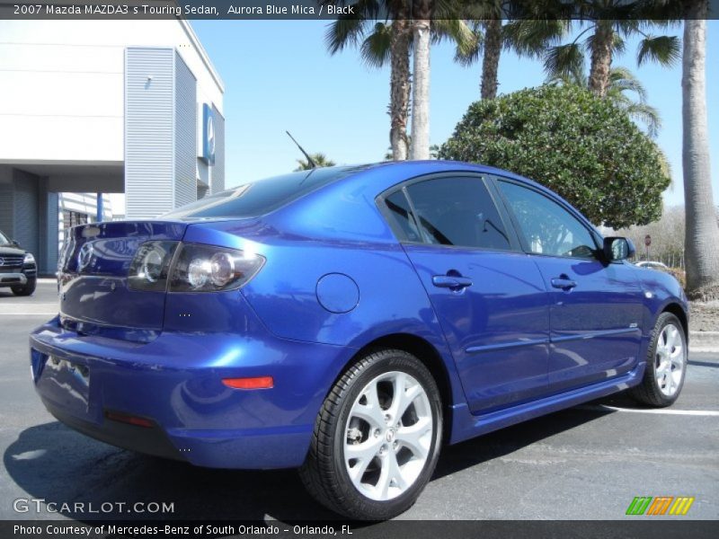  2007 MAZDA3 s Touring Sedan Aurora Blue Mica