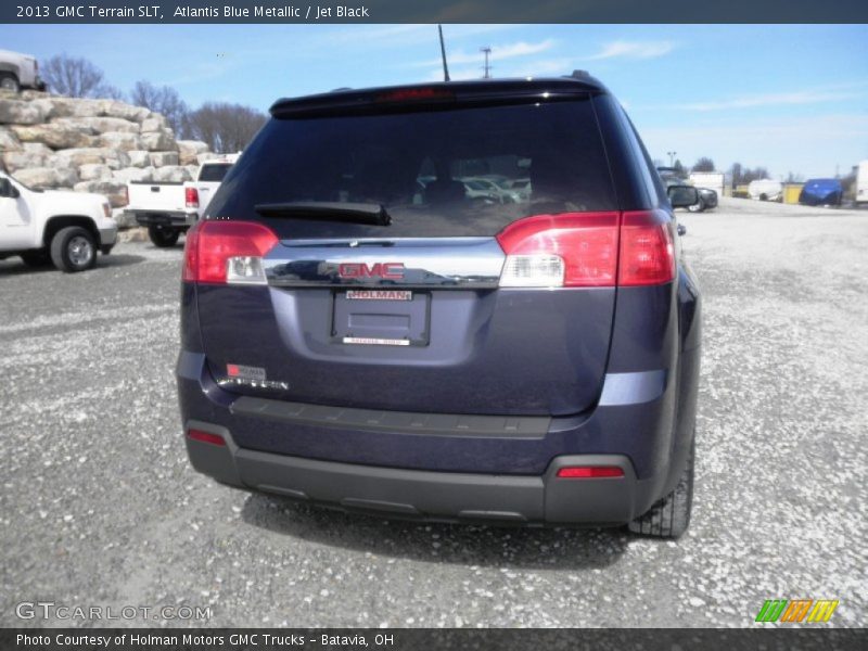 Atlantis Blue Metallic / Jet Black 2013 GMC Terrain SLT