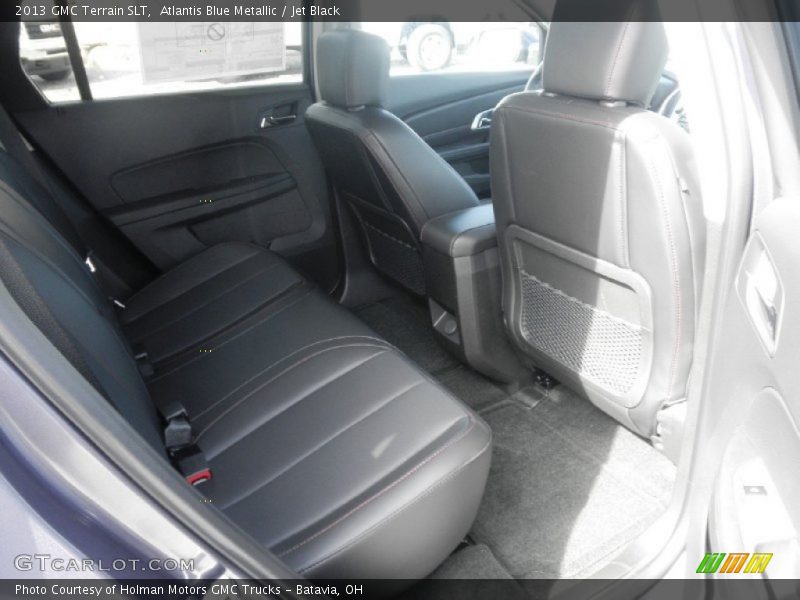 Atlantis Blue Metallic / Jet Black 2013 GMC Terrain SLT