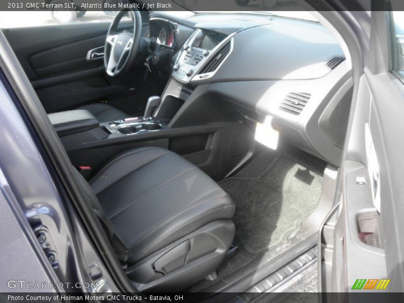 Atlantis Blue Metallic / Jet Black 2013 GMC Terrain SLT