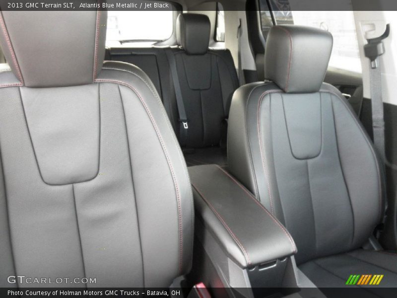 Atlantis Blue Metallic / Jet Black 2013 GMC Terrain SLT