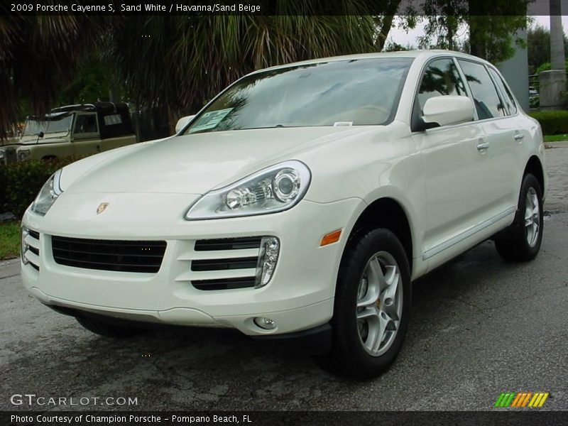 Sand White / Havanna/Sand Beige 2009 Porsche Cayenne S