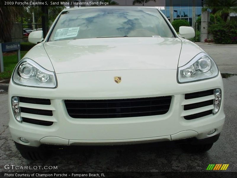 Sand White / Havanna/Sand Beige 2009 Porsche Cayenne S