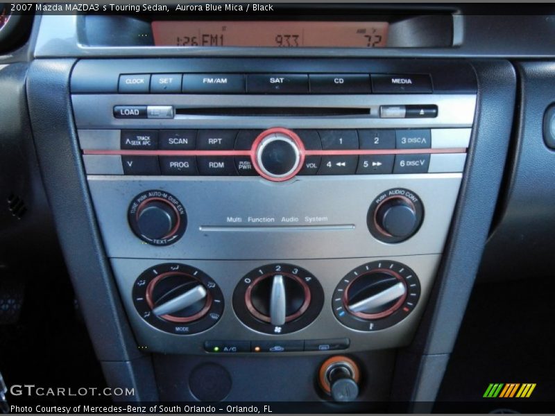 Controls of 2007 MAZDA3 s Touring Sedan