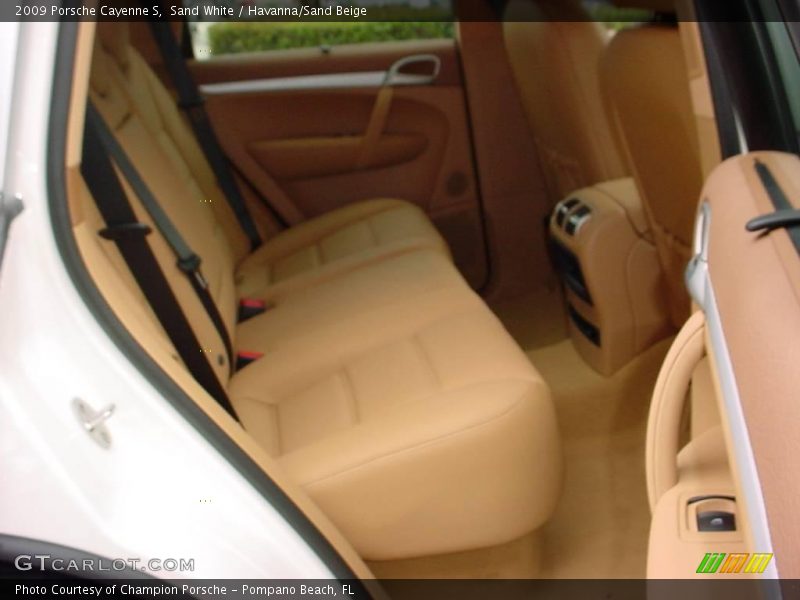 Sand White / Havanna/Sand Beige 2009 Porsche Cayenne S