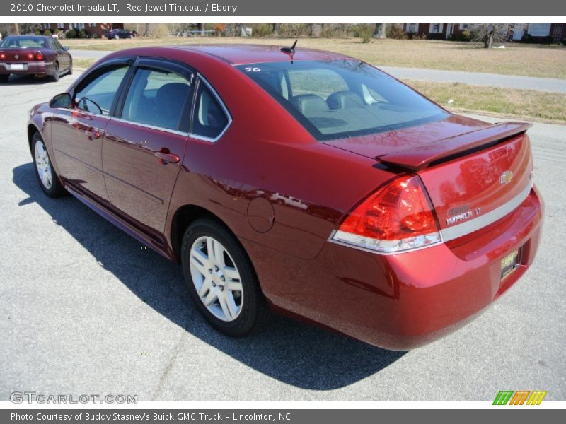 Red Jewel Tintcoat / Ebony 2010 Chevrolet Impala LT