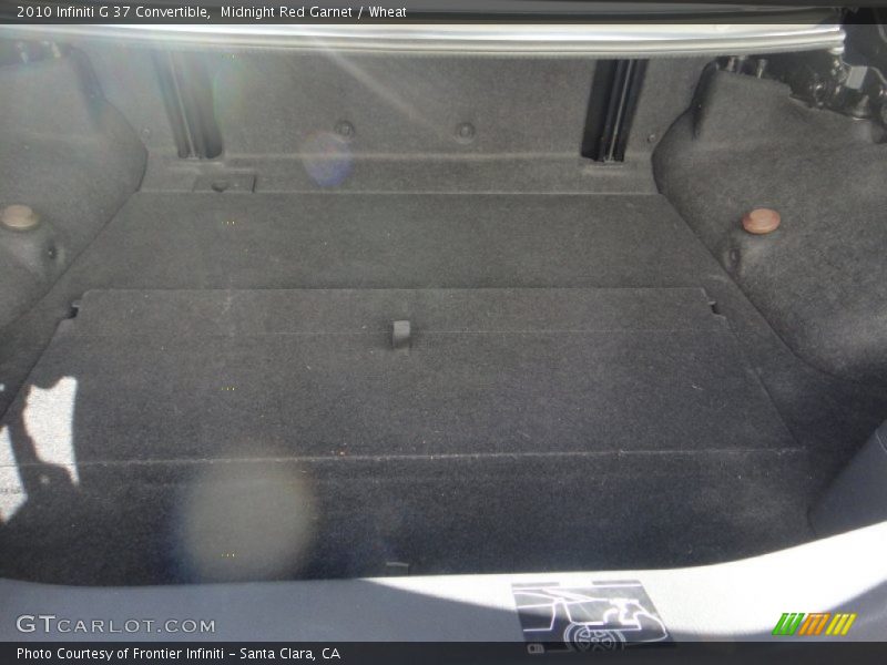 Midnight Red Garnet / Wheat 2010 Infiniti G 37 Convertible