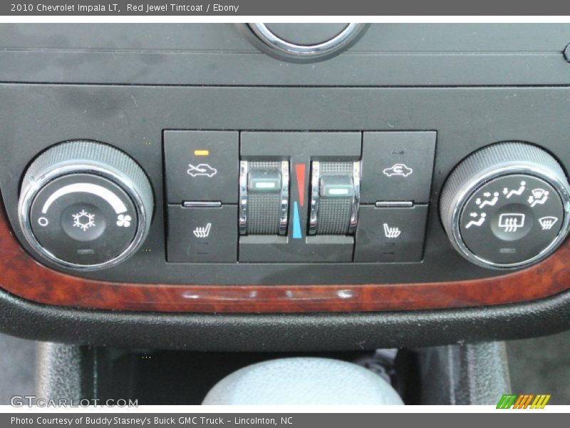 Red Jewel Tintcoat / Ebony 2010 Chevrolet Impala LT