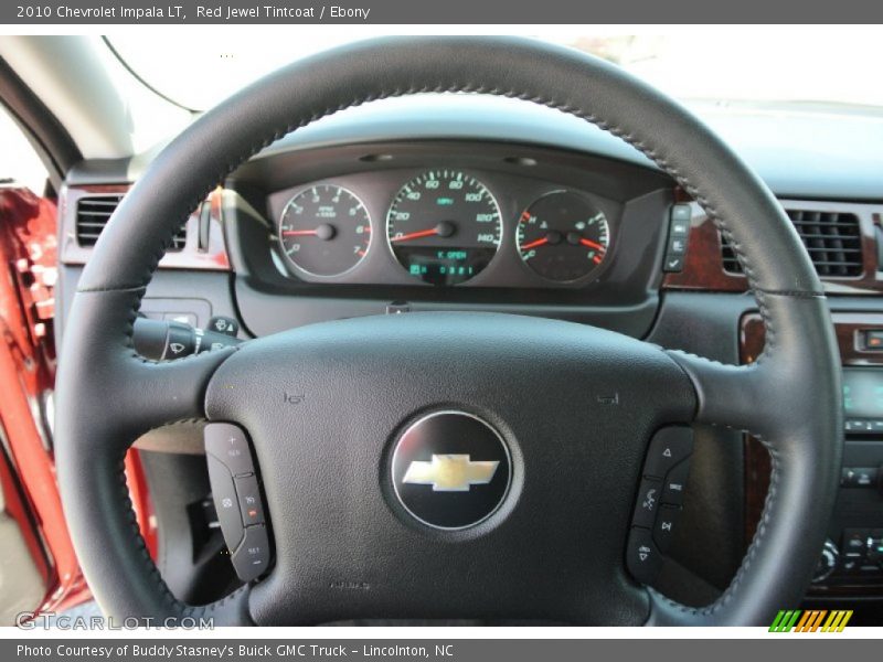 Red Jewel Tintcoat / Ebony 2010 Chevrolet Impala LT