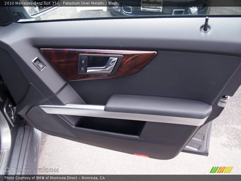 Palladium Silver Metallic / Black 2010 Mercedes-Benz GLK 350
