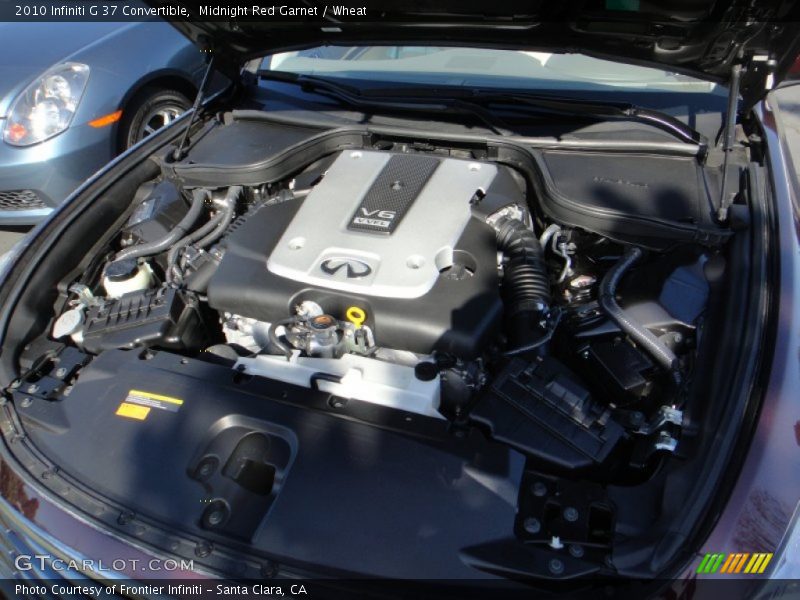 Midnight Red Garnet / Wheat 2010 Infiniti G 37 Convertible