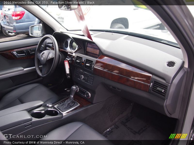 Palladium Silver Metallic / Black 2010 Mercedes-Benz GLK 350