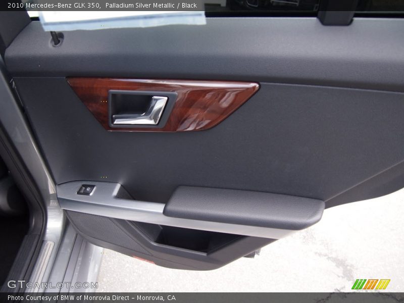 Palladium Silver Metallic / Black 2010 Mercedes-Benz GLK 350
