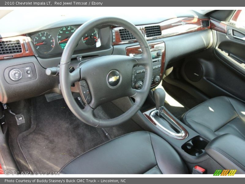 Red Jewel Tintcoat / Ebony 2010 Chevrolet Impala LT