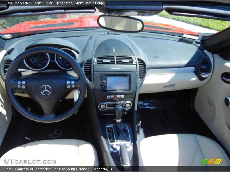 Mars Red / Beige 2006 Mercedes-Benz SLK 280 Roadster