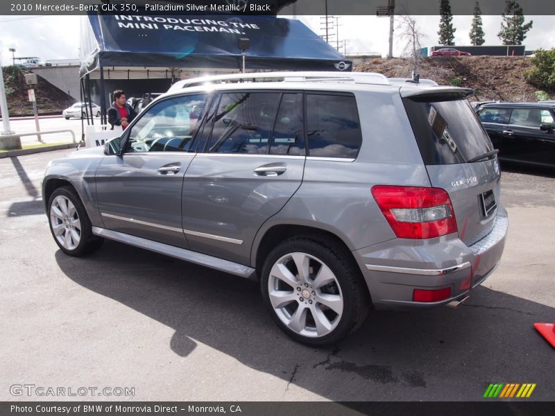 Palladium Silver Metallic / Black 2010 Mercedes-Benz GLK 350