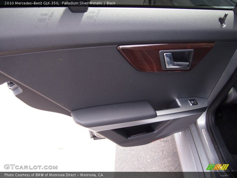 Palladium Silver Metallic / Black 2010 Mercedes-Benz GLK 350