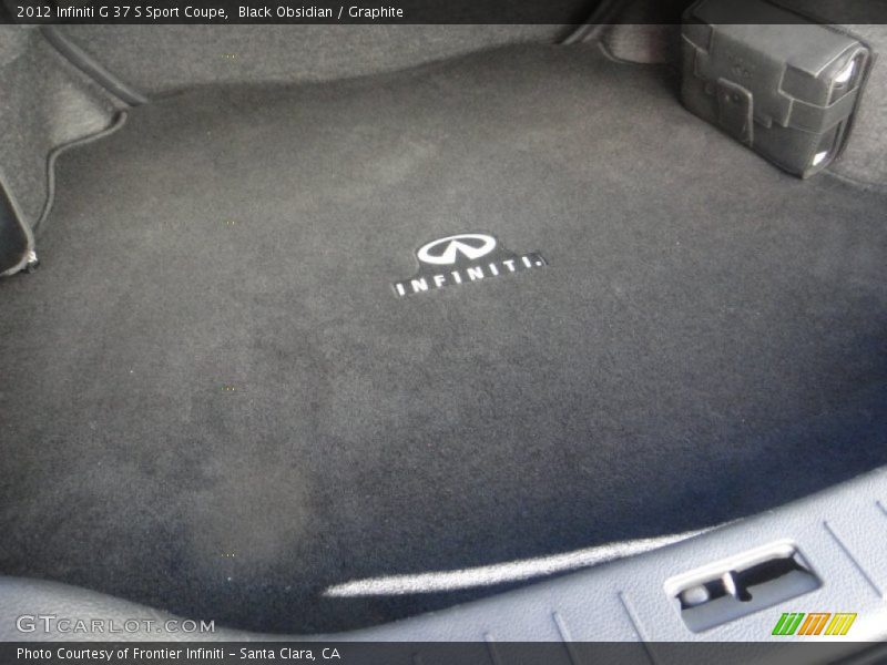 Black Obsidian / Graphite 2012 Infiniti G 37 S Sport Coupe