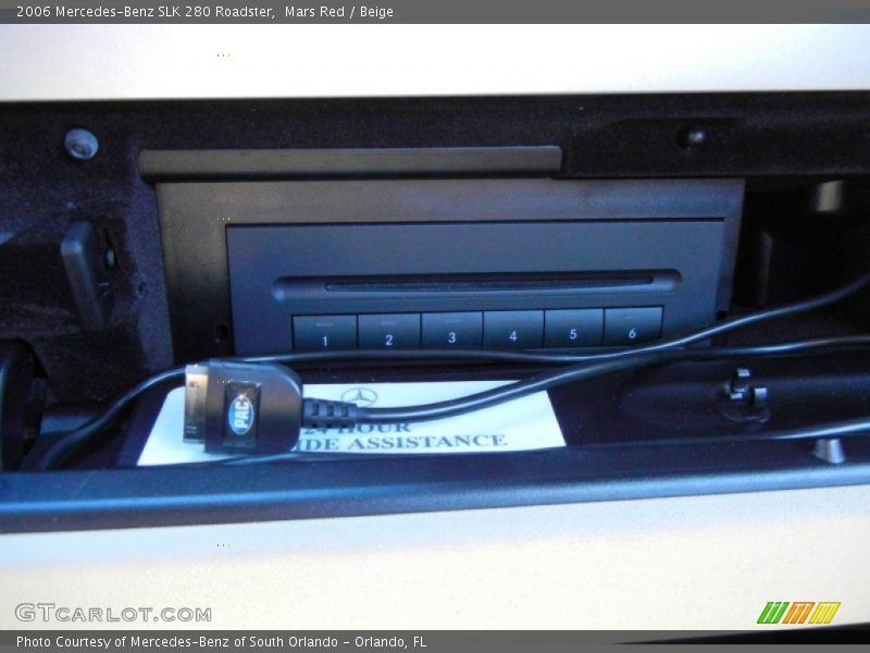 Mars Red / Beige 2006 Mercedes-Benz SLK 280 Roadster