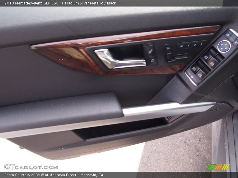 Palladium Silver Metallic / Black 2010 Mercedes-Benz GLK 350