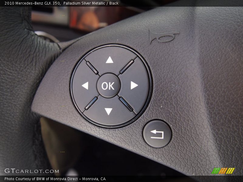 Palladium Silver Metallic / Black 2010 Mercedes-Benz GLK 350