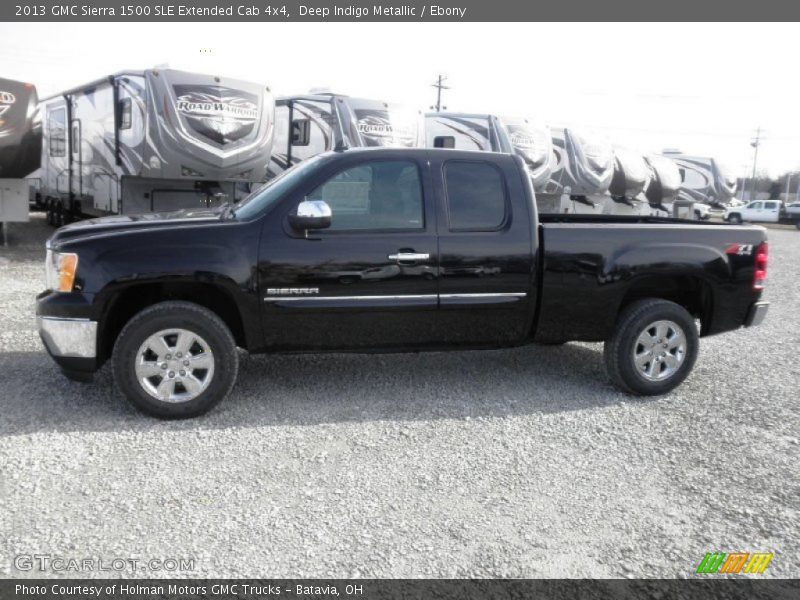  2013 Sierra 1500 SLE Extended Cab 4x4 Deep Indigo Metallic