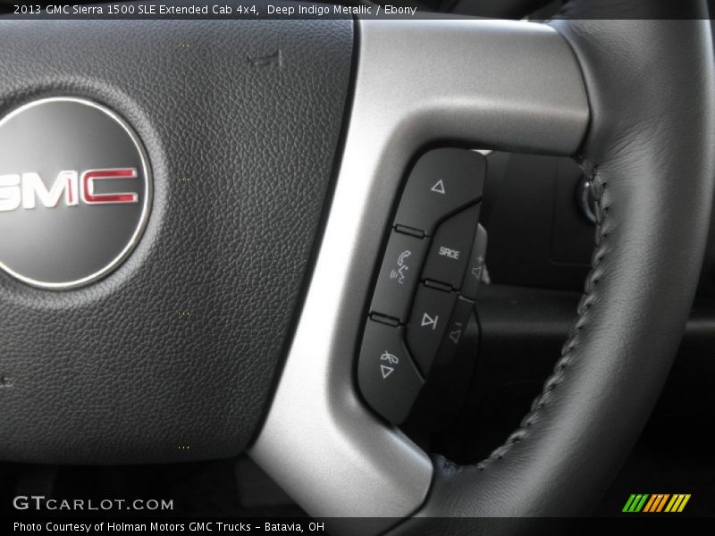 Controls of 2013 Sierra 1500 SLE Extended Cab 4x4