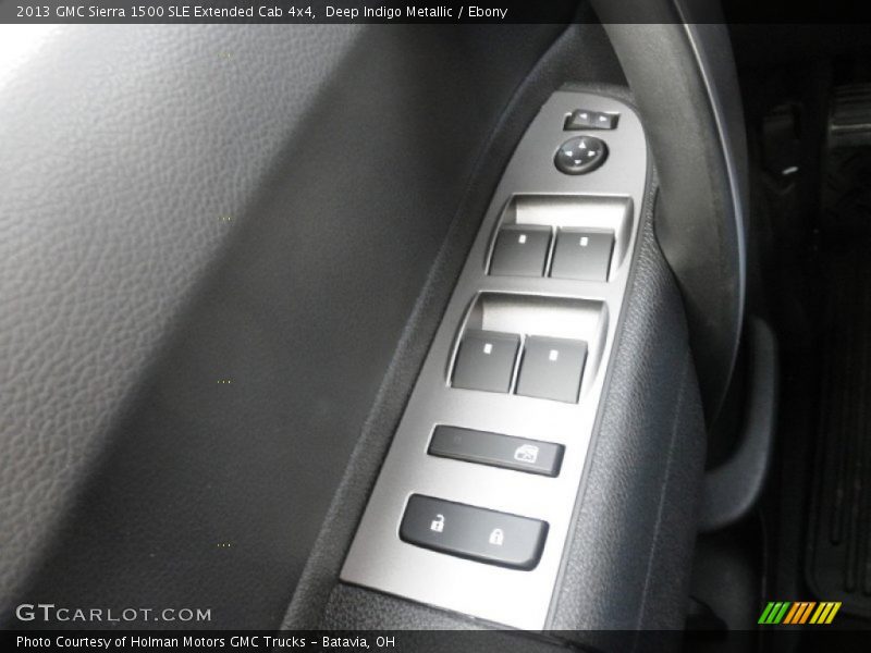 Controls of 2013 Sierra 1500 SLE Extended Cab 4x4
