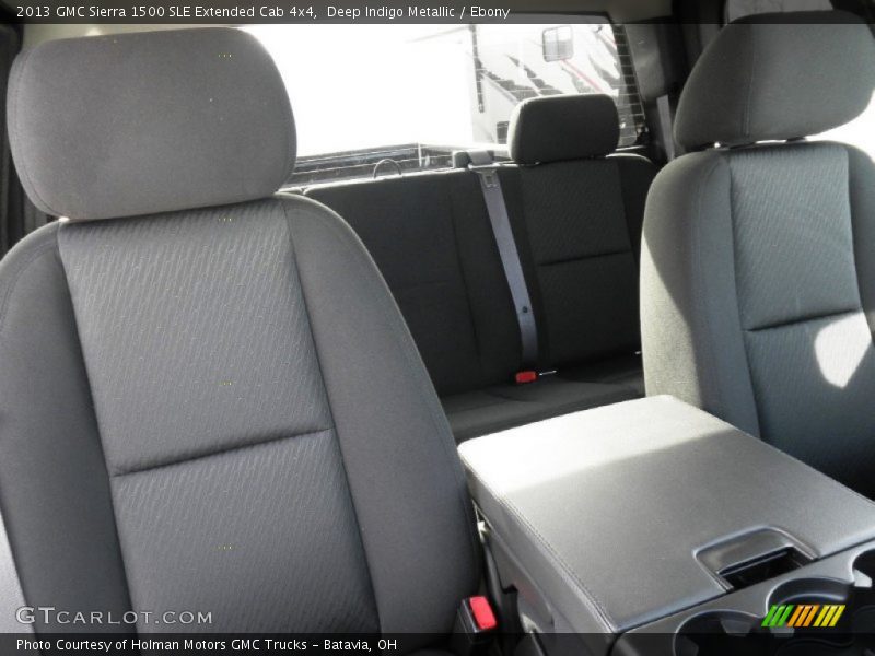 Deep Indigo Metallic / Ebony 2013 GMC Sierra 1500 SLE Extended Cab 4x4