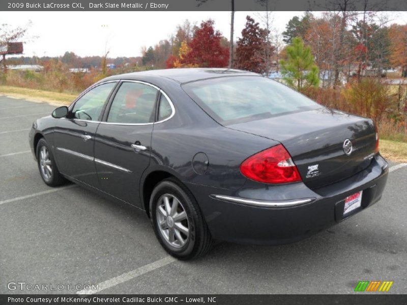 Dark Slate Metallic / Ebony 2009 Buick LaCrosse CXL