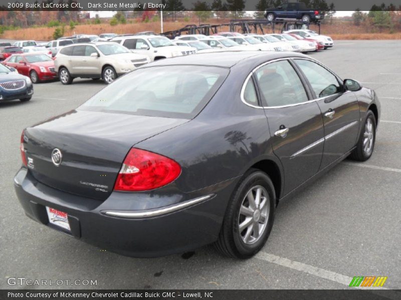 Dark Slate Metallic / Ebony 2009 Buick LaCrosse CXL