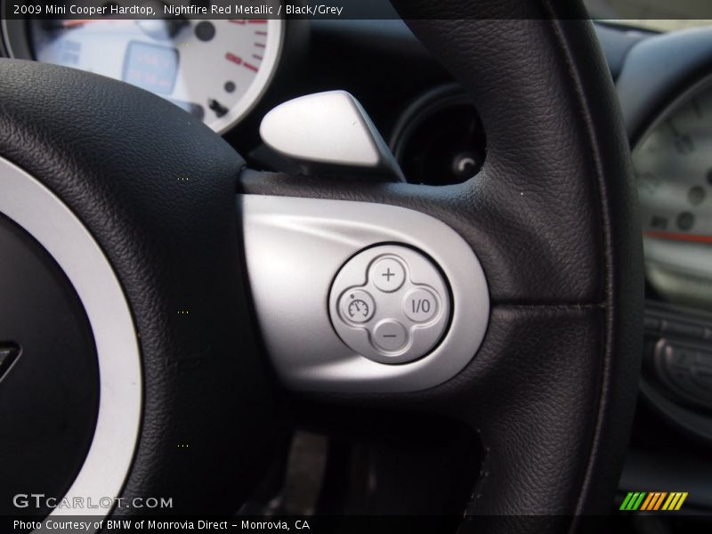 Nightfire Red Metallic / Black/Grey 2009 Mini Cooper Hardtop