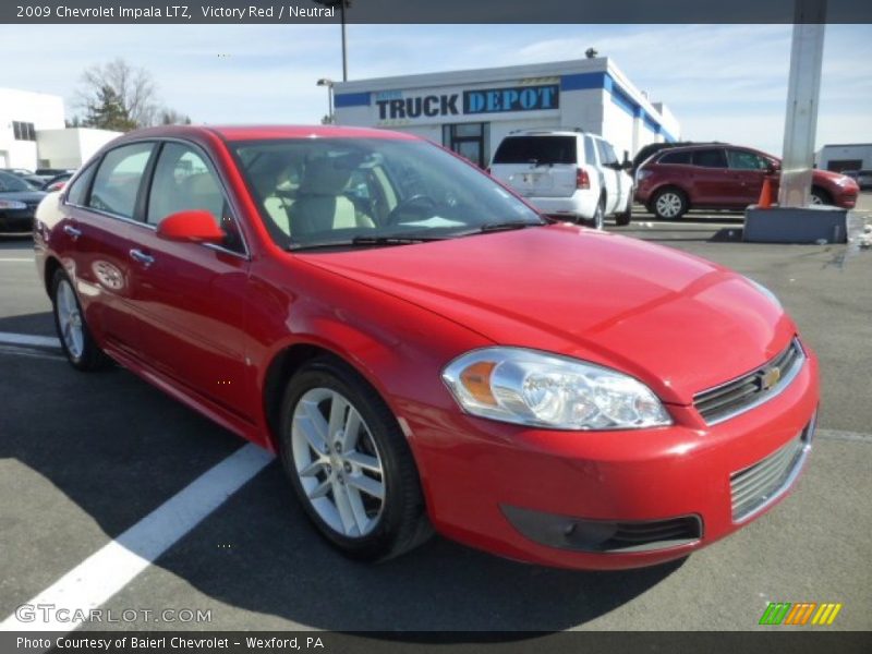 Victory Red / Neutral 2009 Chevrolet Impala LTZ