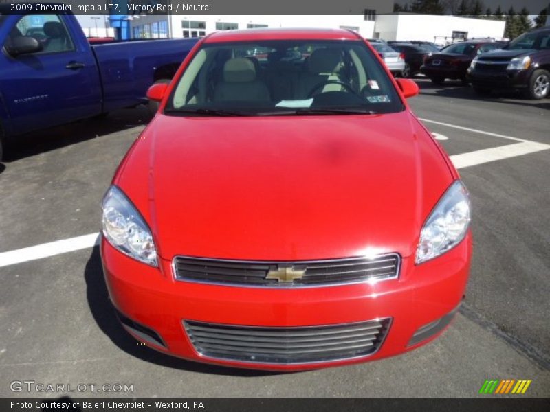 Victory Red / Neutral 2009 Chevrolet Impala LTZ