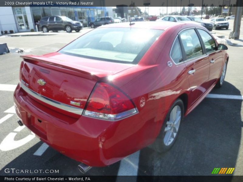 Victory Red / Neutral 2009 Chevrolet Impala LTZ