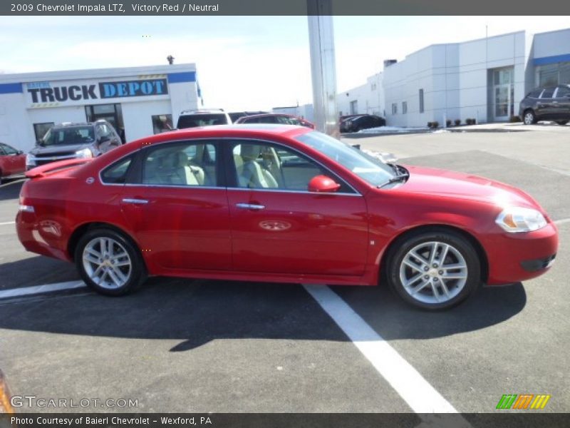 Victory Red / Neutral 2009 Chevrolet Impala LTZ
