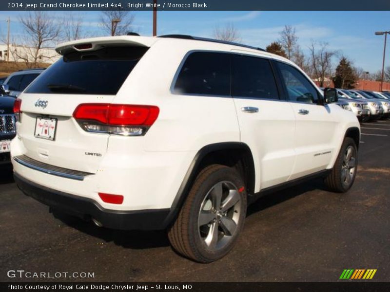 Bright White / Morocco Black 2014 Jeep Grand Cherokee Limited 4x4