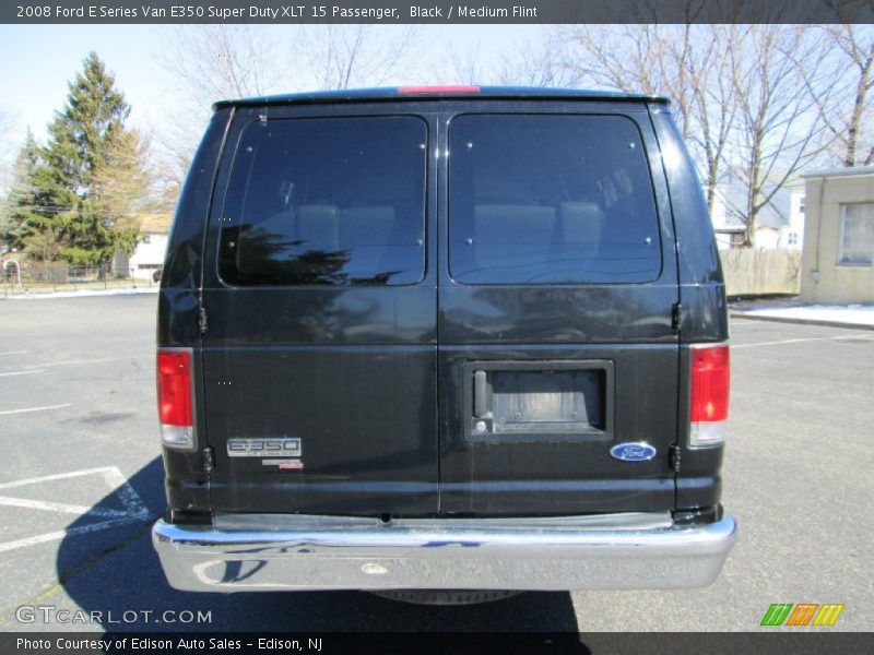 Black / Medium Flint 2008 Ford E Series Van E350 Super Duty XLT 15 Passenger
