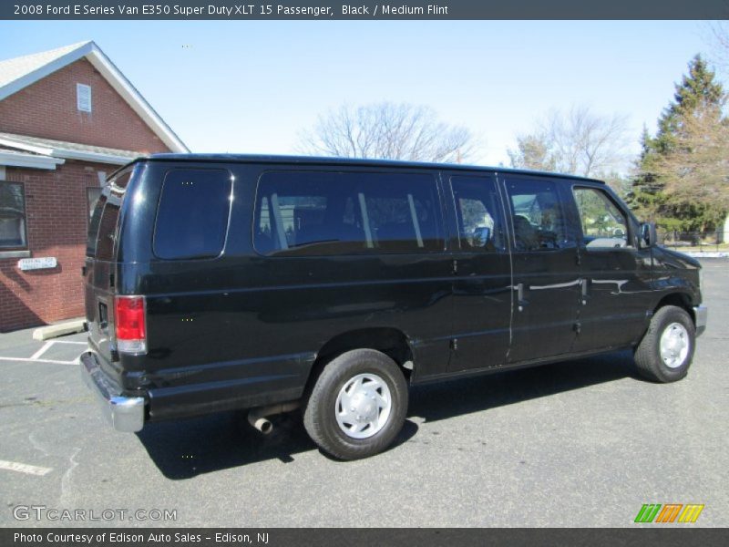 Black / Medium Flint 2008 Ford E Series Van E350 Super Duty XLT 15 Passenger