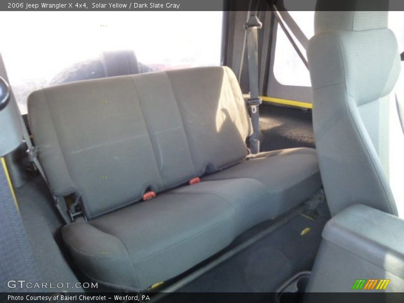 Solar Yellow / Dark Slate Gray 2006 Jeep Wrangler X 4x4