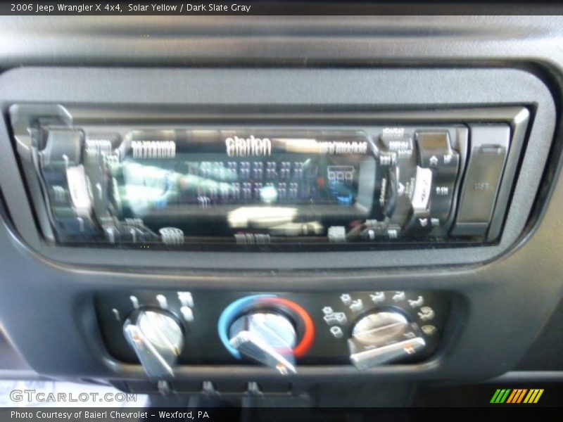 Solar Yellow / Dark Slate Gray 2006 Jeep Wrangler X 4x4