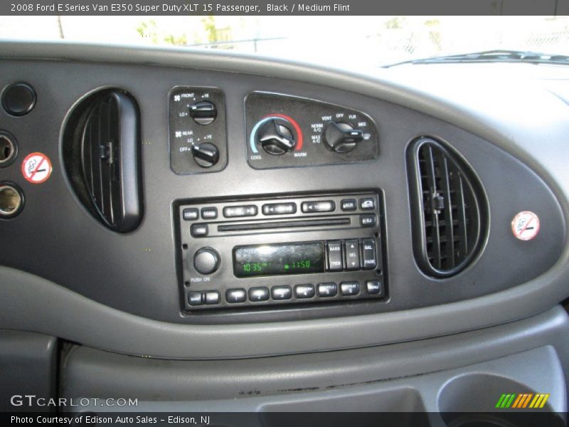 Black / Medium Flint 2008 Ford E Series Van E350 Super Duty XLT 15 Passenger