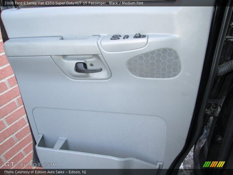 Black / Medium Flint 2008 Ford E Series Van E350 Super Duty XLT 15 Passenger