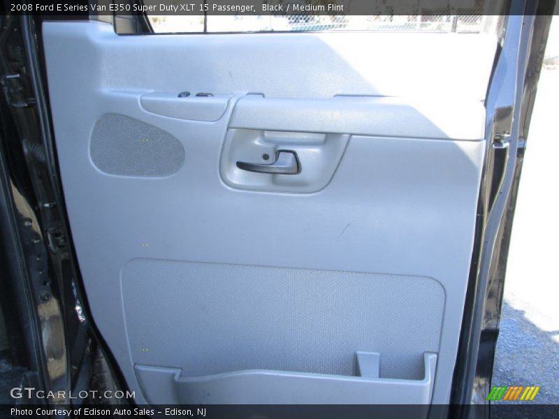 Black / Medium Flint 2008 Ford E Series Van E350 Super Duty XLT 15 Passenger