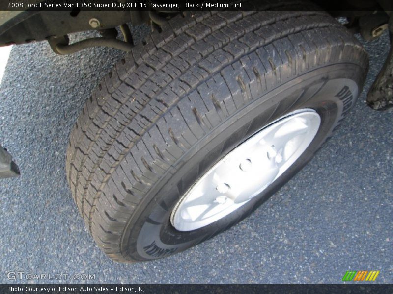 Black / Medium Flint 2008 Ford E Series Van E350 Super Duty XLT 15 Passenger