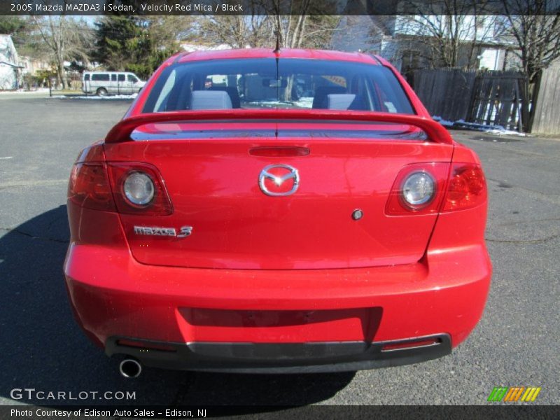 Velocity Red Mica / Black 2005 Mazda MAZDA3 i Sedan